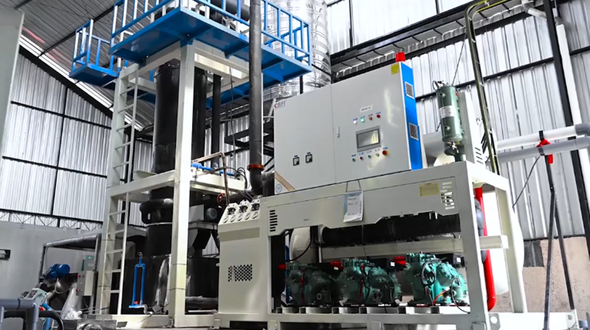 3 Sets 30 Ton Integrated Tube Ice Machine Projects in Indonesia