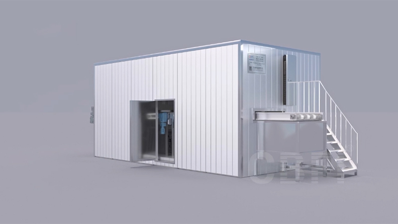 IQF Fluidized Freezing Machine