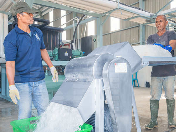 2 x 15-ton Direct Cooling Block Ice Machines for Indonesian Client